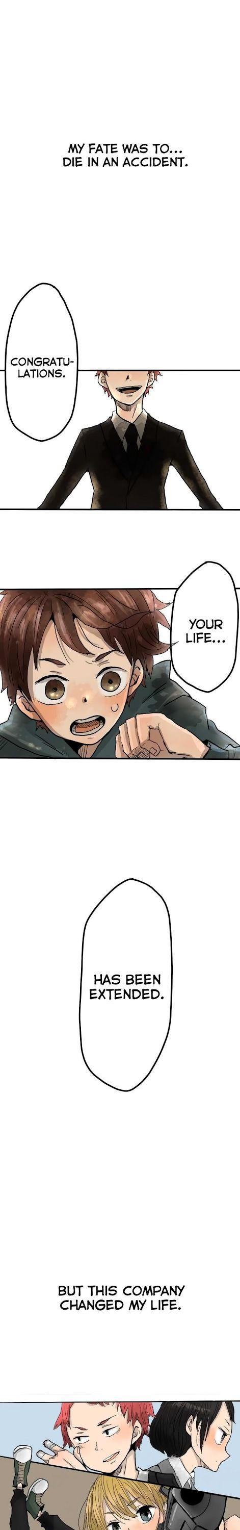 Life Company Chapter 1 page 1 - Chapter 1 : Karino Shuichi