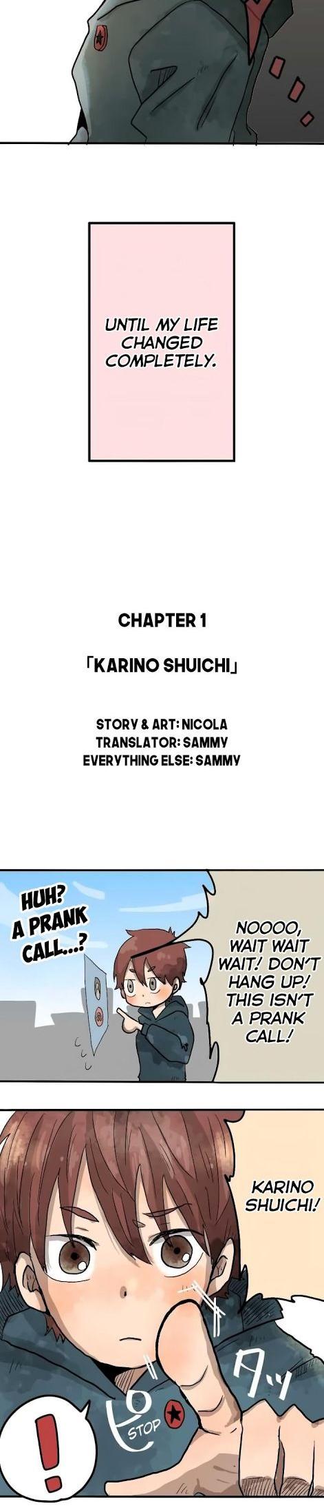 Life Company Chapter 1 page 6 - Chapter 1 : Karino Shuichi