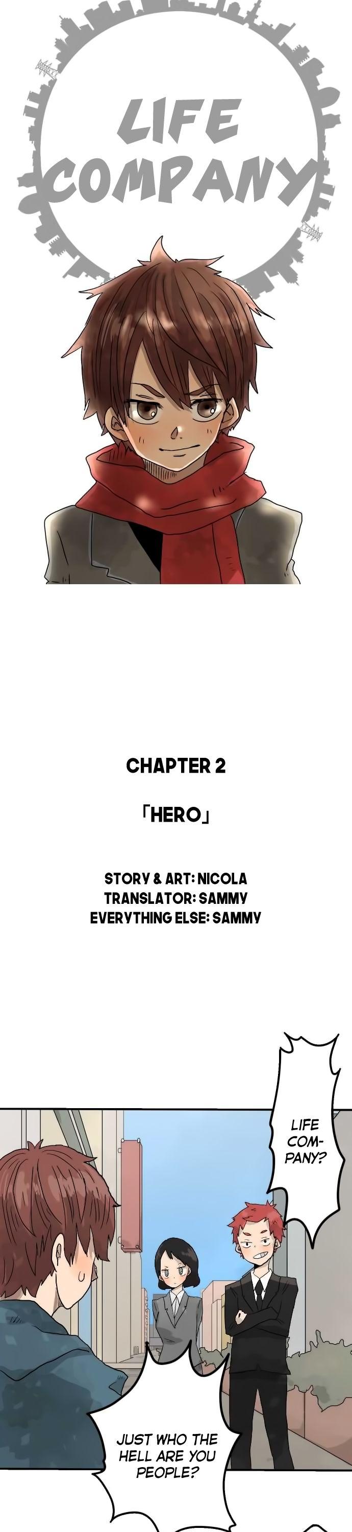 Life Company Chapter 2 page 3 - Chapter 2 : Hero