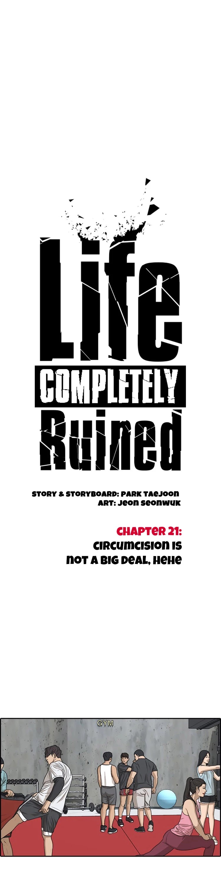 Life Completely Ruined Chapter 21 page 8 - Chapter 21: Circumcision is Not a Big deal, Hehe