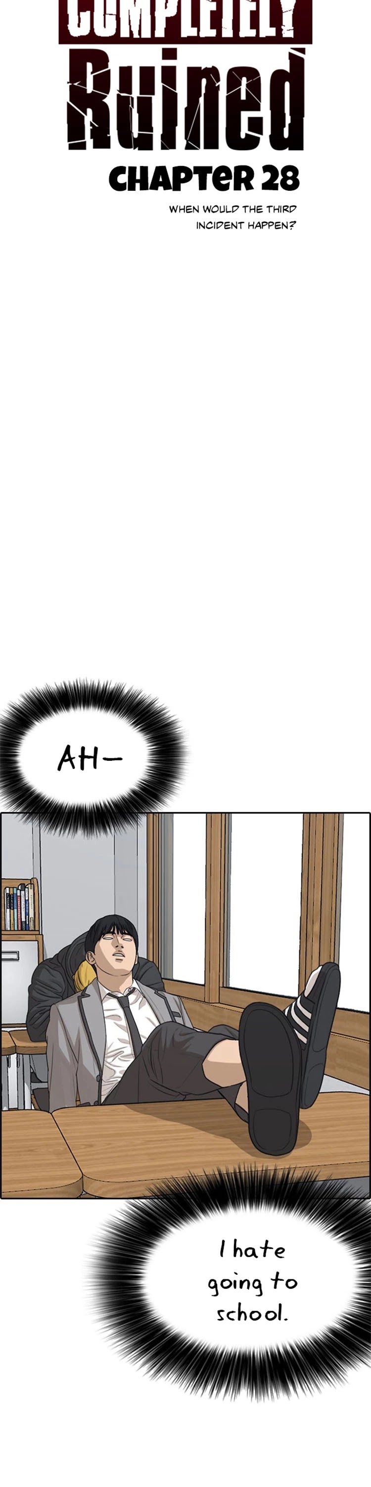 Life Completely Ruined Chapter 28 page 14 - Chapter 28: When would the third incident happen?