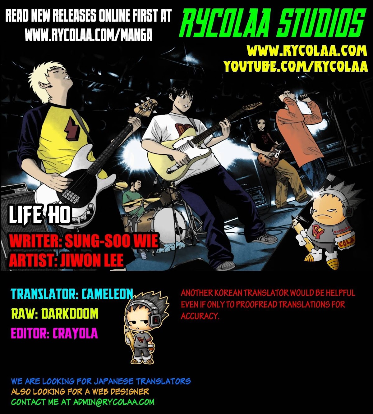 Life Ho Chapter 3 page 1 - Chapter 3