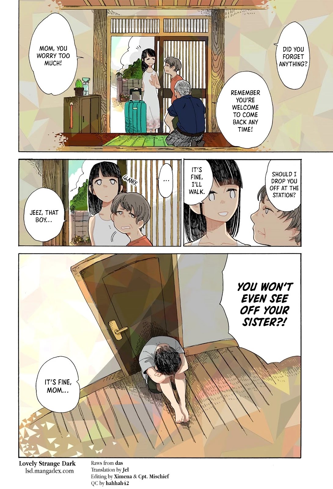 Life is Full of Good-byes Chapter 1 page 6 - Chapter 1: Sister's Departure