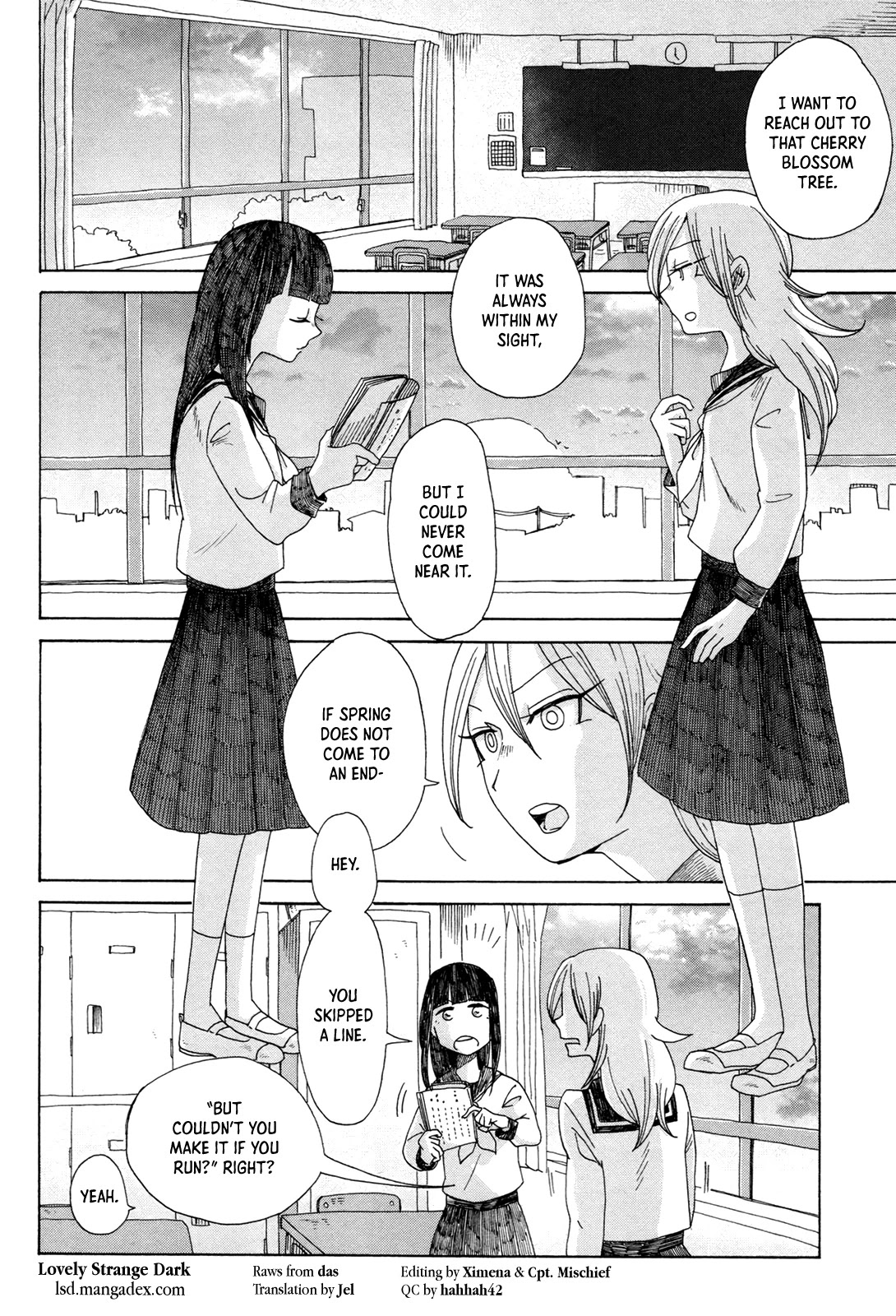 Life is Full of Good-byes Chapter 3 page 2 - Chapter 3: Spring, a Storm, and a Curtain Call