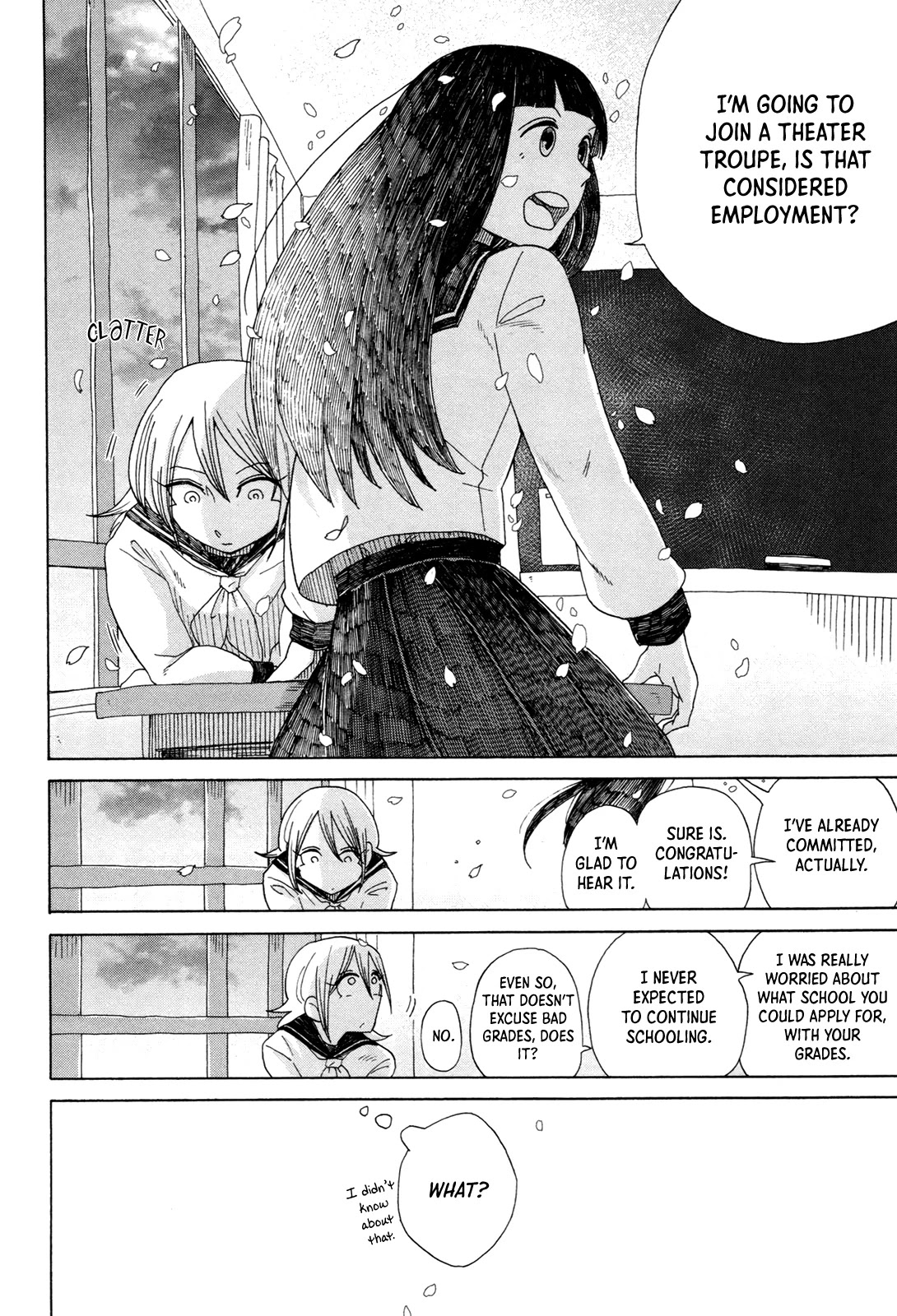 Life is Full of Good-byes Chapter 3 page 4 - Chapter 3: Spring, a Storm, and a Curtain Call