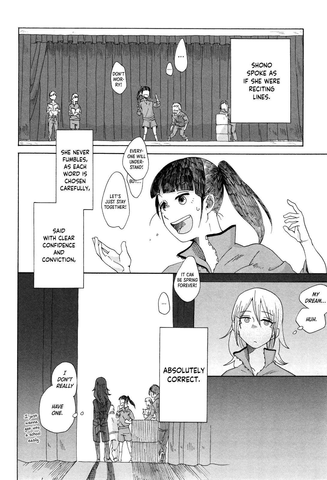 Life is Full of Good-byes Chapter 3 page 8 - Chapter 3: Spring, a Storm, and a Curtain Call