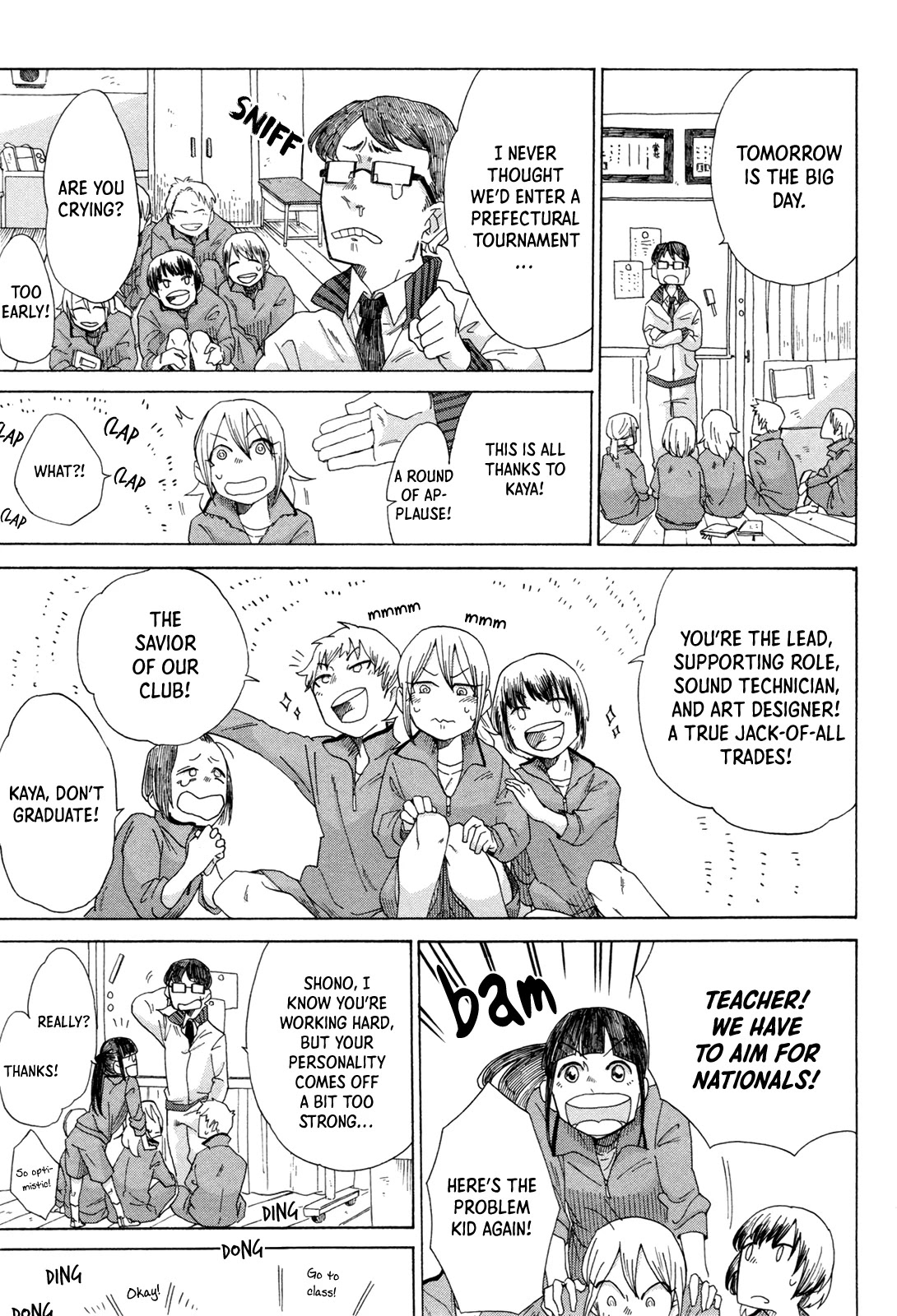 Life is Full of Good-byes Chapter 3 page 9 - Chapter 3: Spring, a Storm, and a Curtain Call