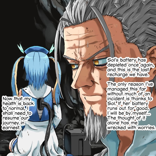 Life on an Uninhabited Planet with an Android Chapter 20: Crash - Day 20 cover