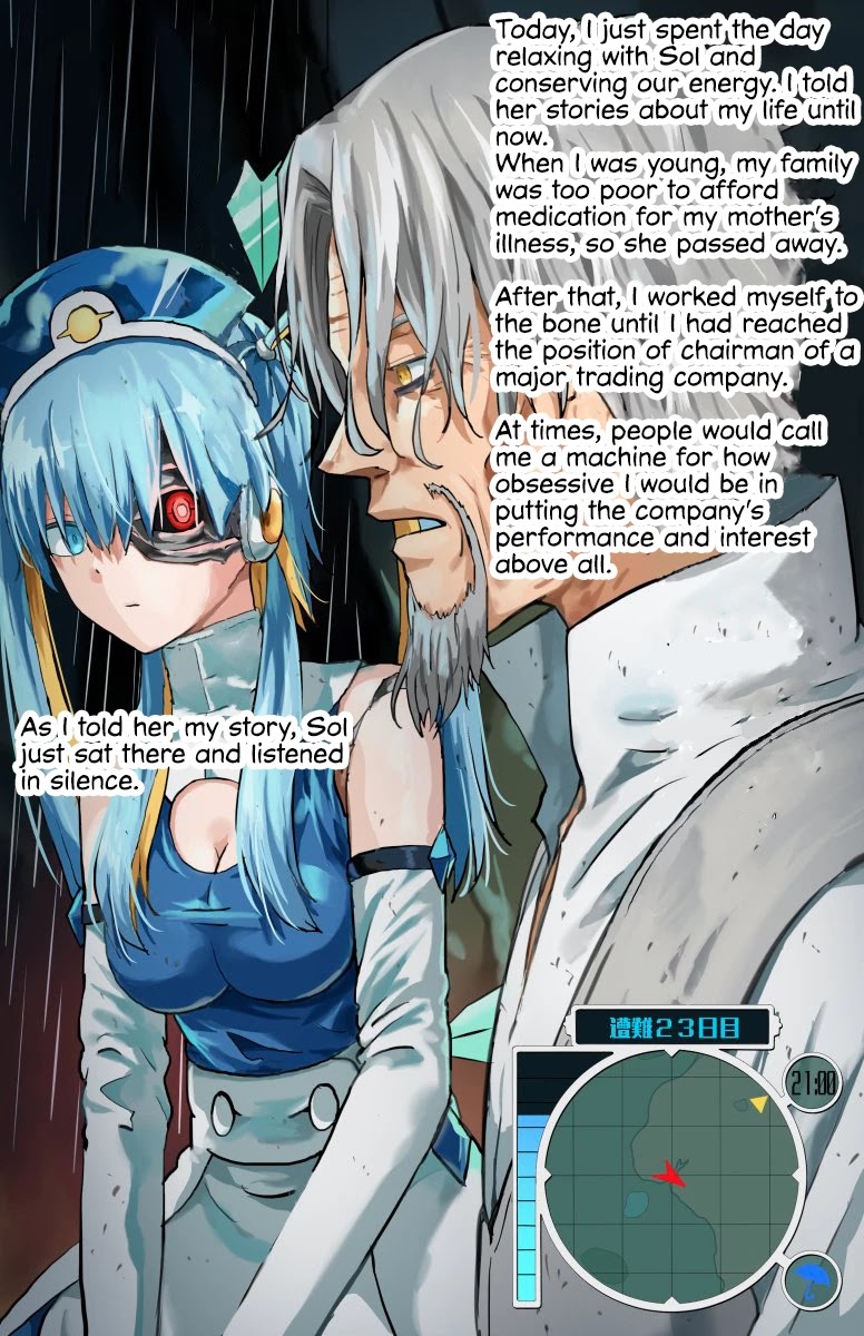 Life on an Uninhabited Planet with an Android Chapter 23 page 1 - Chapter 23: Crash - Day 23
