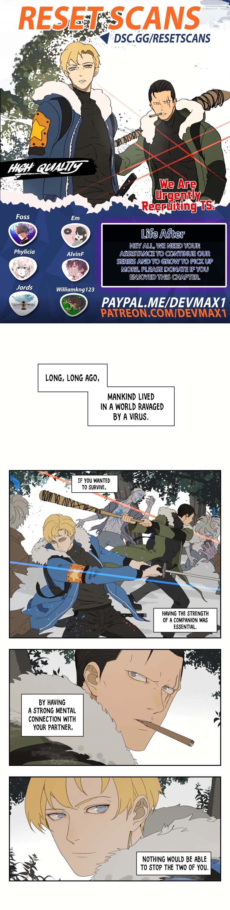 Lifeafter Chapter 11 page 1 - Chapter 11: If You Work Together, Anything Is Possible