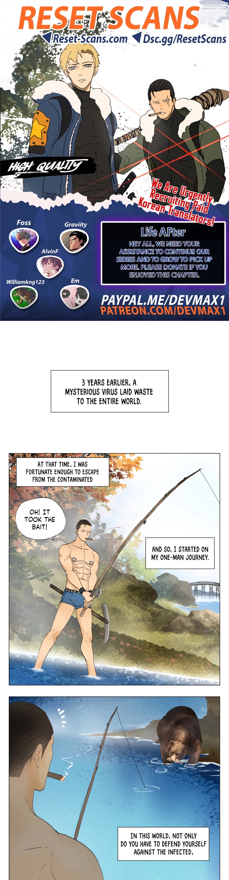 Lifeafter Chapter 13 page 1 - Chapter 13: The Man's Past
