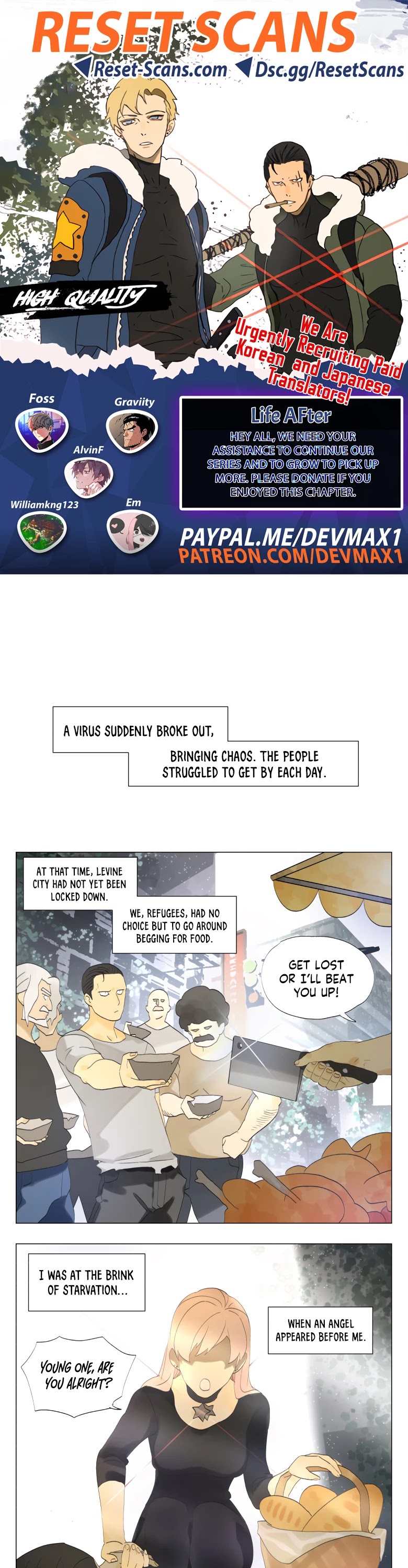 Lifeafter Chapter 14 page 1 - Chapter 14: Angel of Levine City