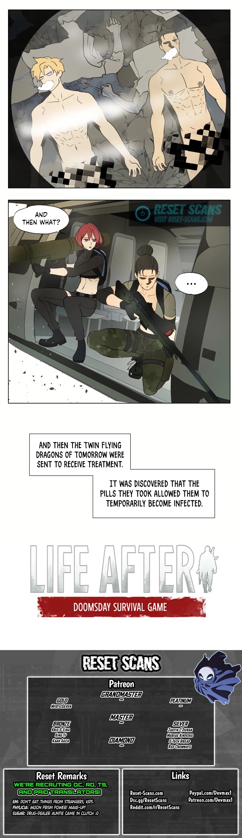Lifeafter Chapter 16 page 6 - Chapter 16: Don't Eat Things From Strangers