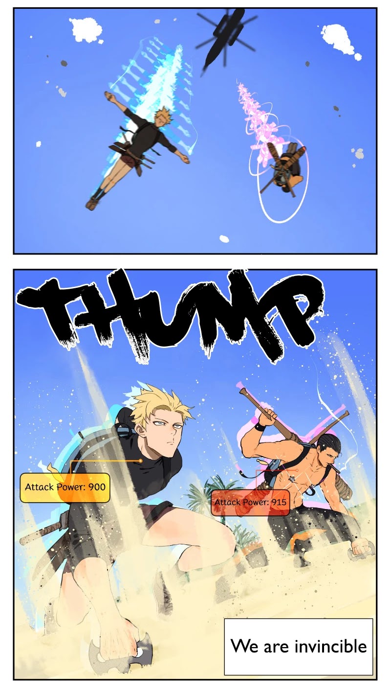 Lifeafter Chapter 2 page 6 - Chapter 2: (Daily life) We became stronger