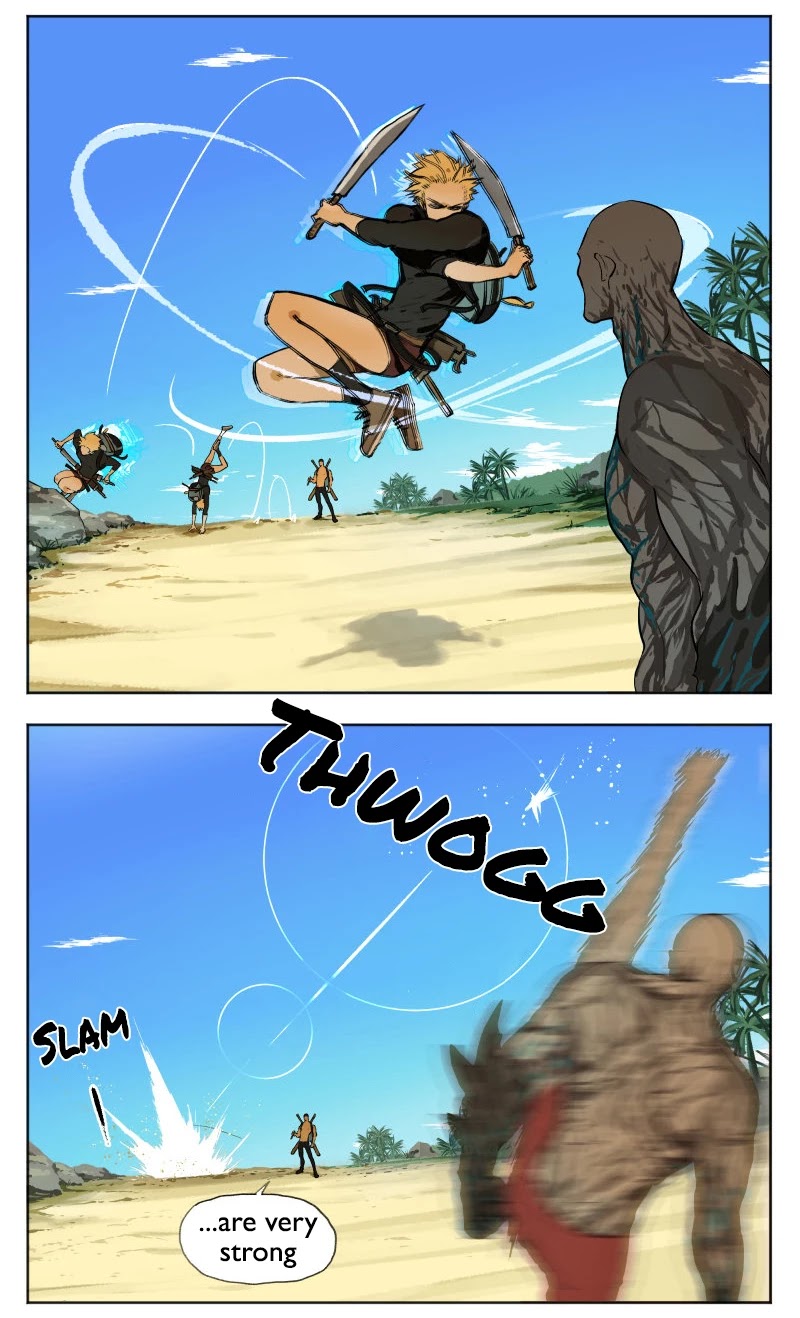 Lifeafter Chapter 2 page 9 - Chapter 2: (Daily life) We became stronger
