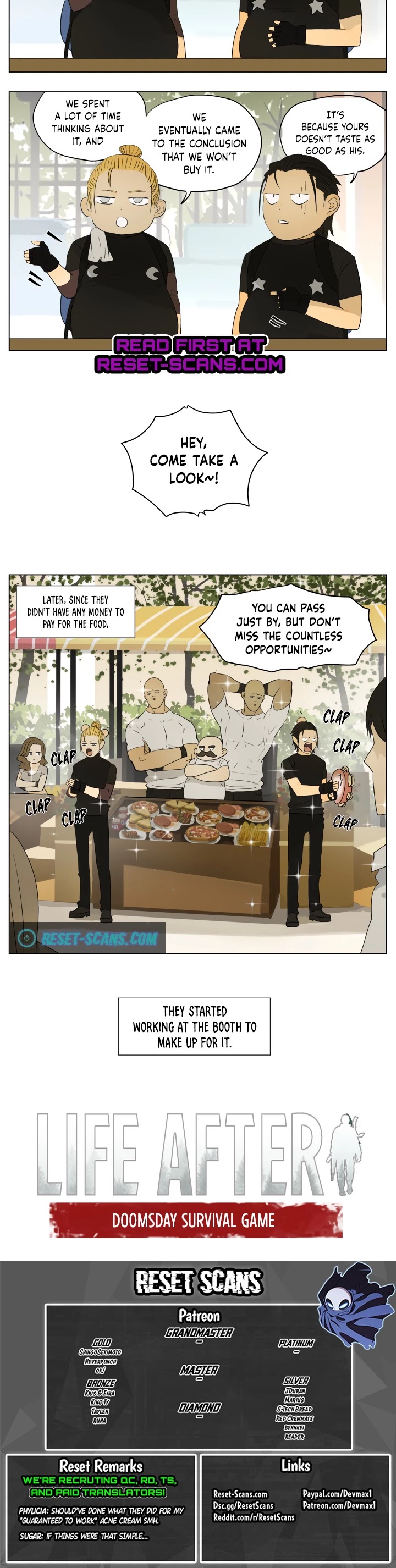 Lifeafter Chapter 20 page 5 - Chapter 20: What Should I Eat Today?