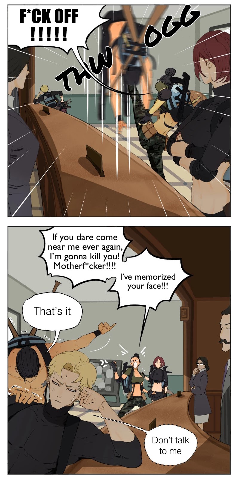 Lifeafter Chapter 3 page 5 - Chapter 3: (Daily life) I'm in love