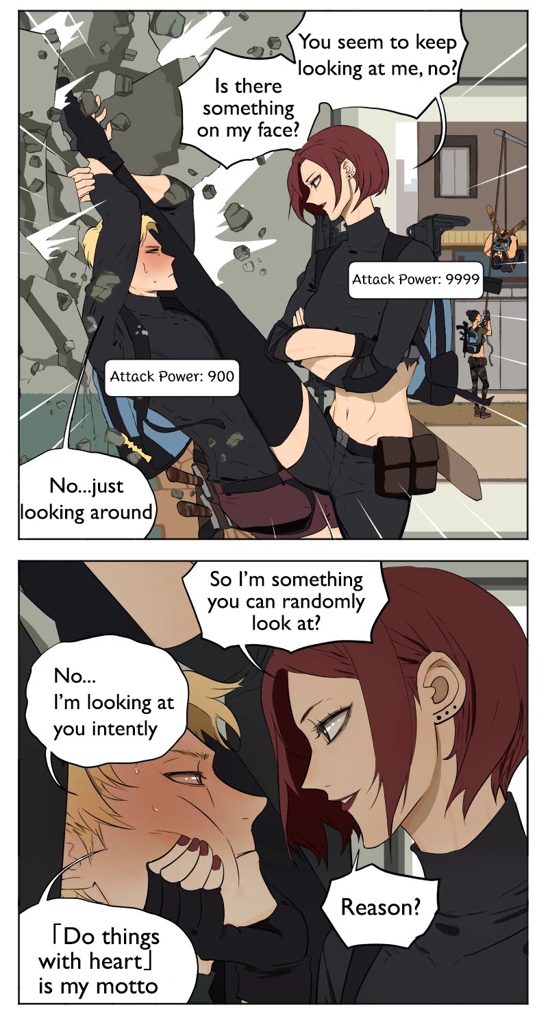 Lifeafter Chapter 3 page 7 - Chapter 3: (Daily life) I'm in love