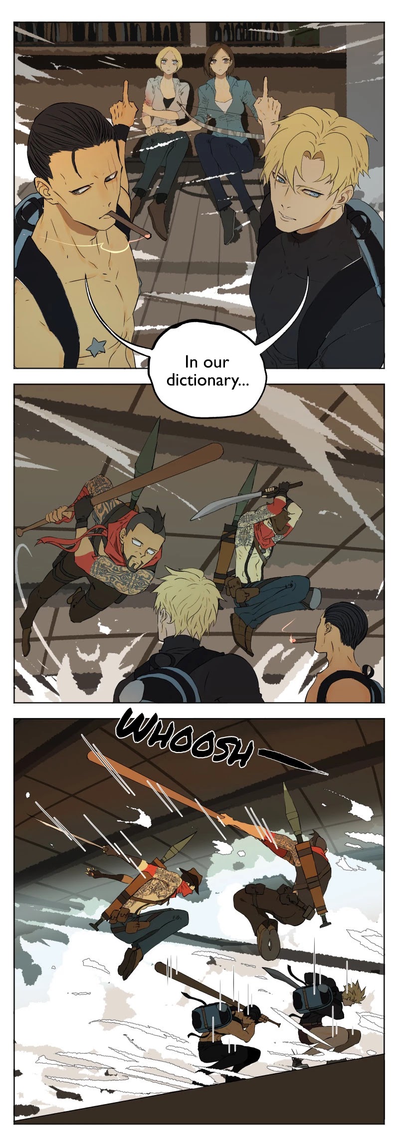 Lifeafter Chapter 5 page 7 - Chapter 5: (The Lost Town) LifeAfter Double Flying Dragons