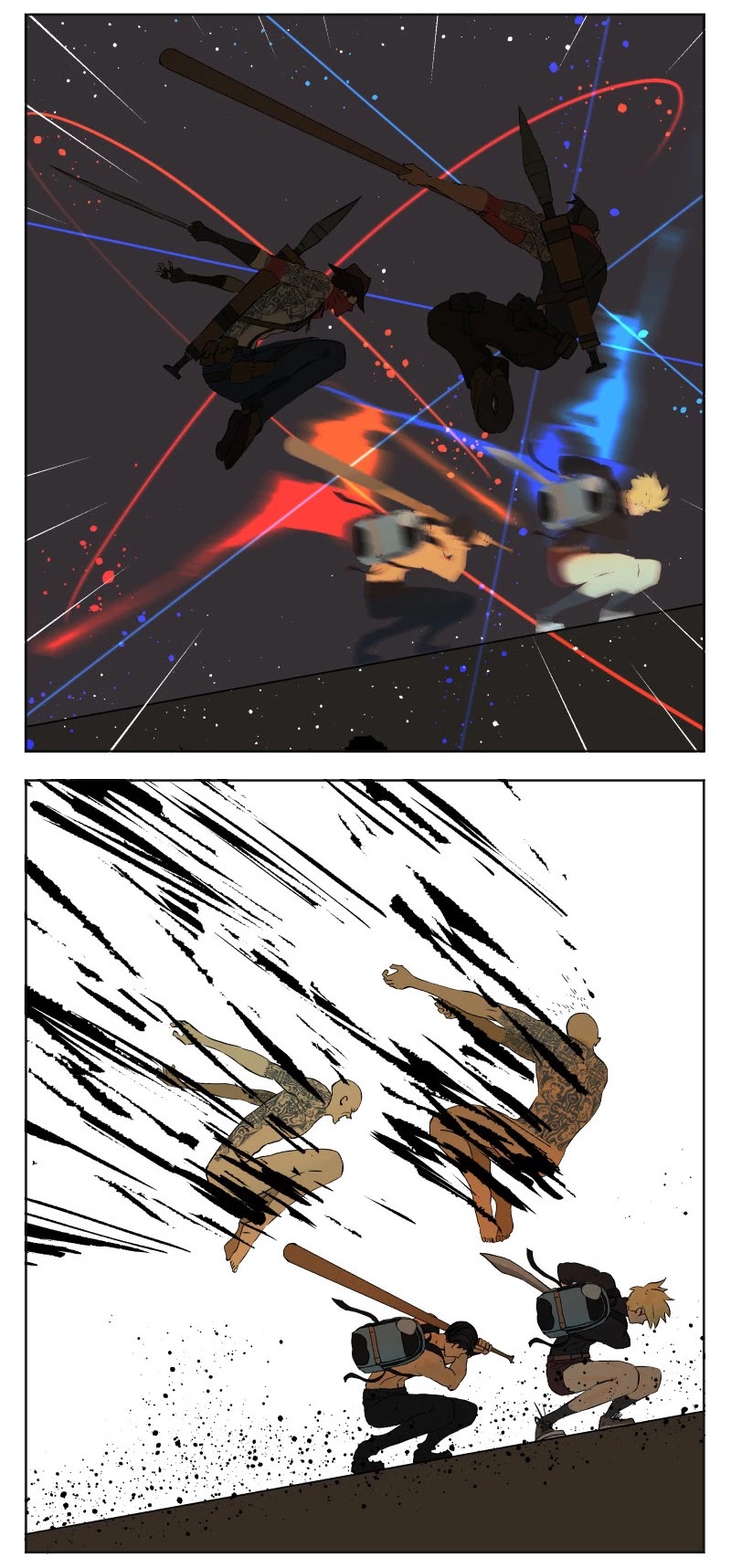 Lifeafter Chapter 5 page 8 - Chapter 5: (The Lost Town) LifeAfter Double Flying Dragons