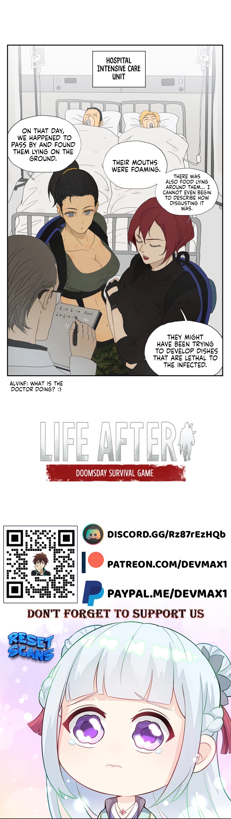 Lifeafter Chapter 9 page 8 - Chapter 9: People Think of Food as Their Heaven