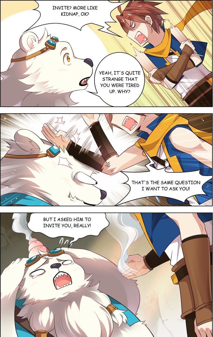 Light vs Shadow Chapter 13 page 8 - Chapter 13 : Bear in Love