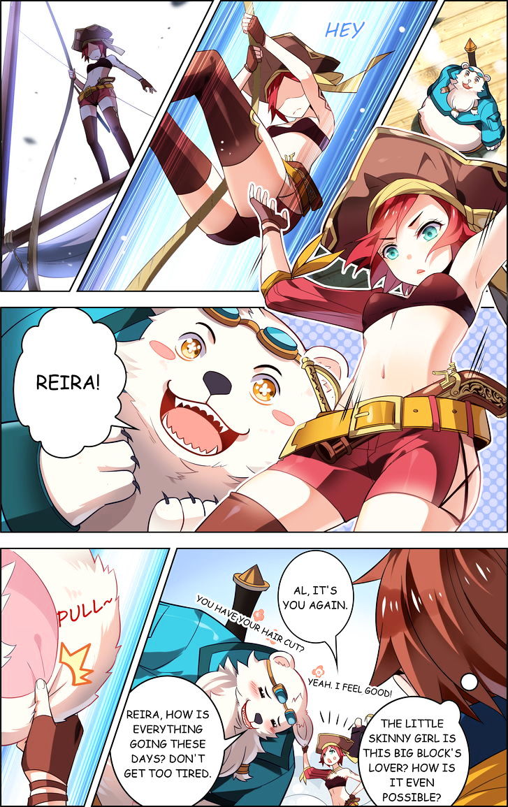 Light vs Shadow Chapter 14 page 10 - Chapter 14 : She is the Captain
