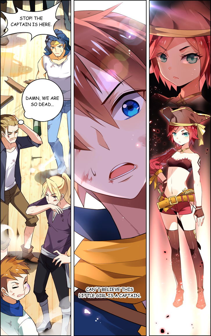 Light vs Shadow Chapter 14 page 11 - Chapter 14 : She is the Captain