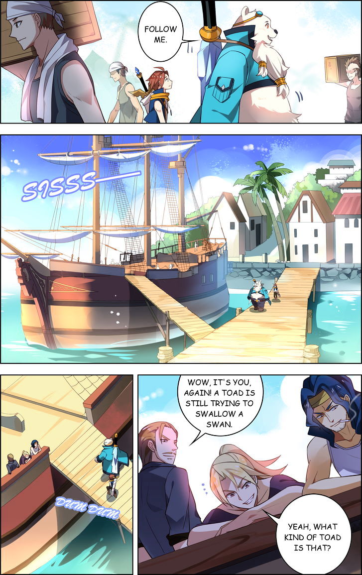 Light vs Shadow Chapter 14 page 2 - Chapter 14 : She is the Captain