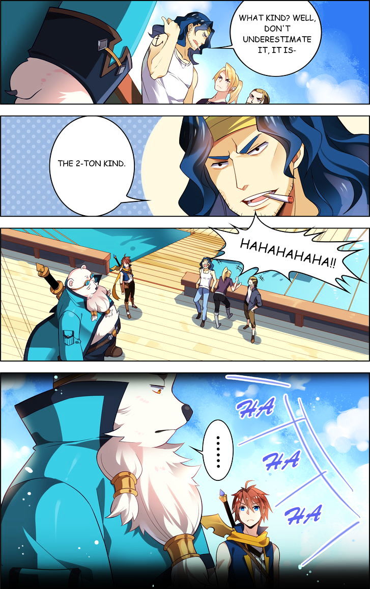 Light vs Shadow Chapter 14 page 3 - Chapter 14 : She is the Captain
