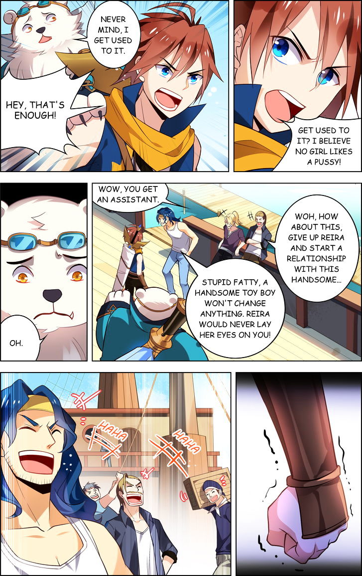 Light vs Shadow Chapter 14 page 4 - Chapter 14 : She is the Captain