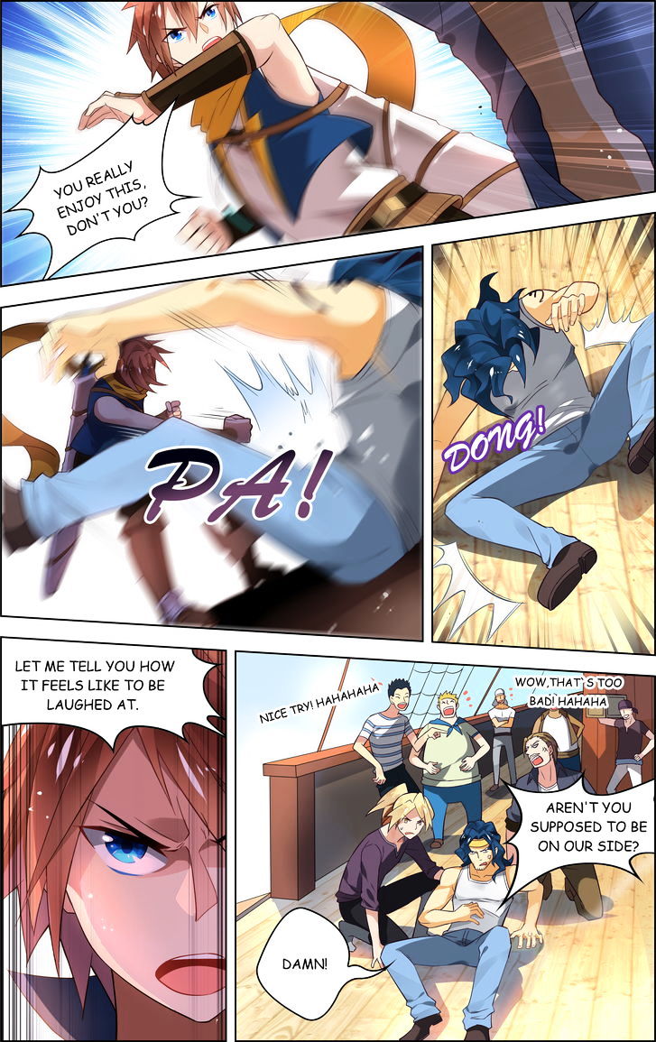 Light vs Shadow Chapter 14 page 5 - Chapter 14 : She is the Captain