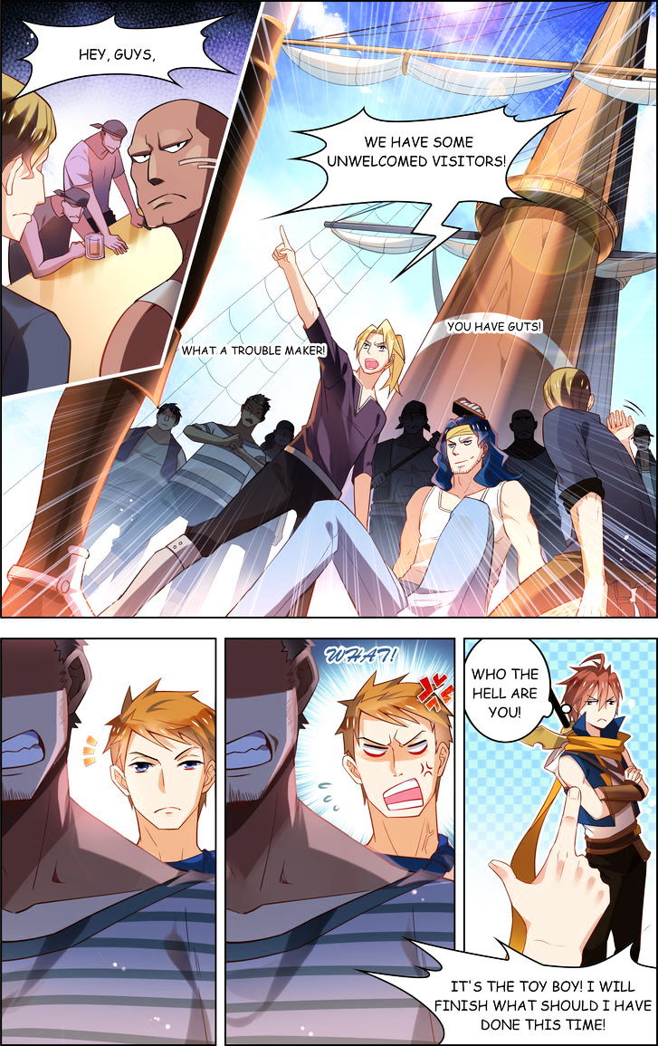 Light vs Shadow Chapter 14 page 6 - Chapter 14 : She is the Captain
