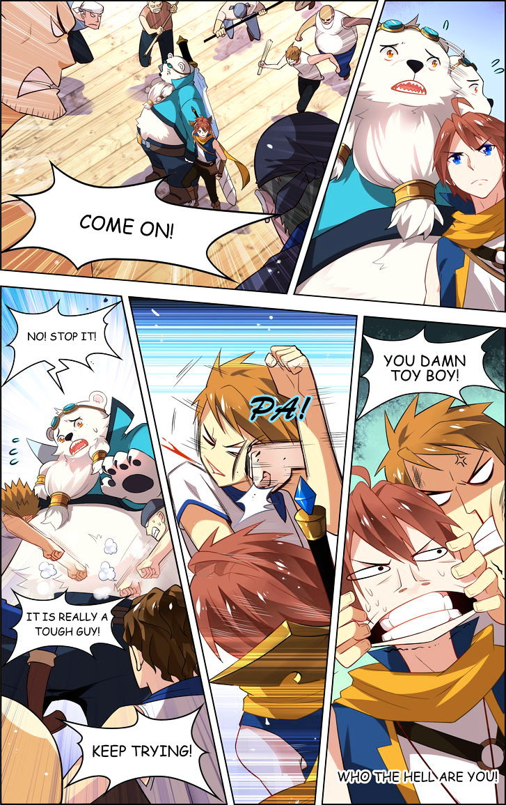 Light vs Shadow Chapter 14 page 7 - Chapter 14 : She is the Captain