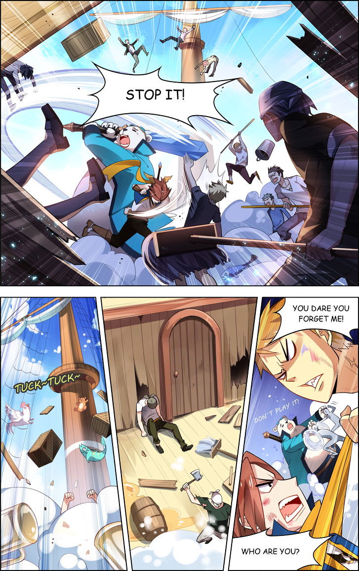 Light vs Shadow Chapter 14 page 8 - Chapter 14 : She is the Captain