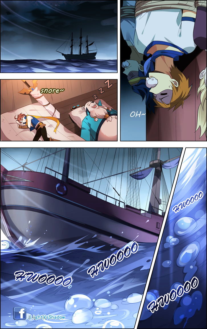 Light vs Shadow Chapter 16 page 12 - Chapter 16 : Set Sail