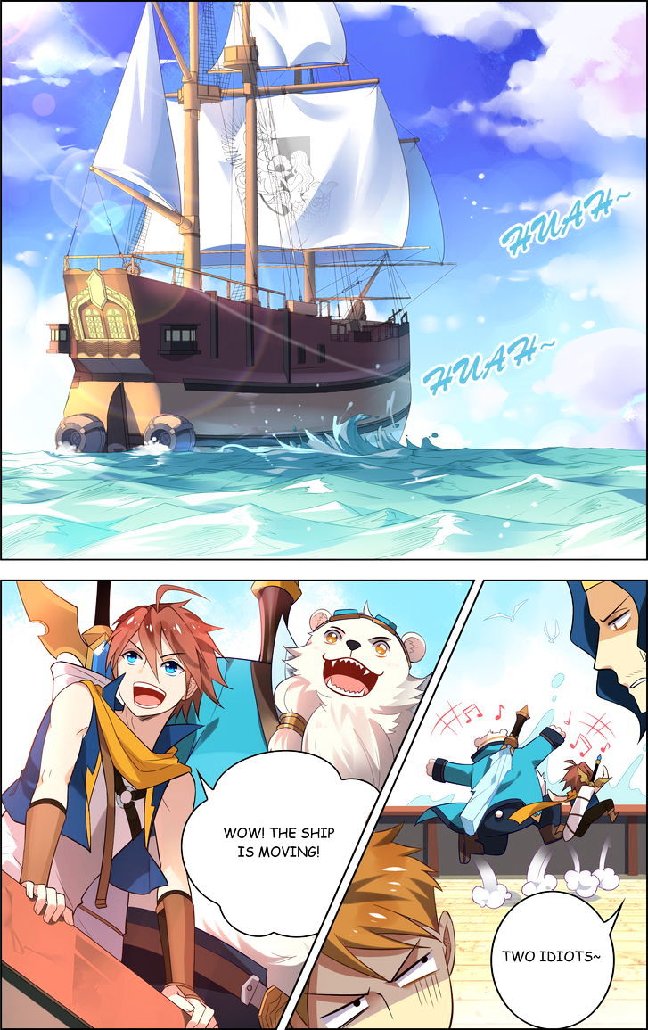 Light vs Shadow Chapter 16 page 3 - Chapter 16 : Set Sail