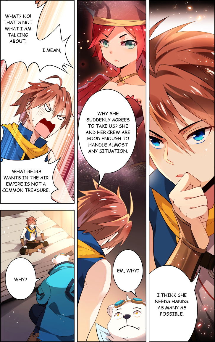 Light vs Shadow Chapter 16 page 5 - Chapter 16 : Set Sail