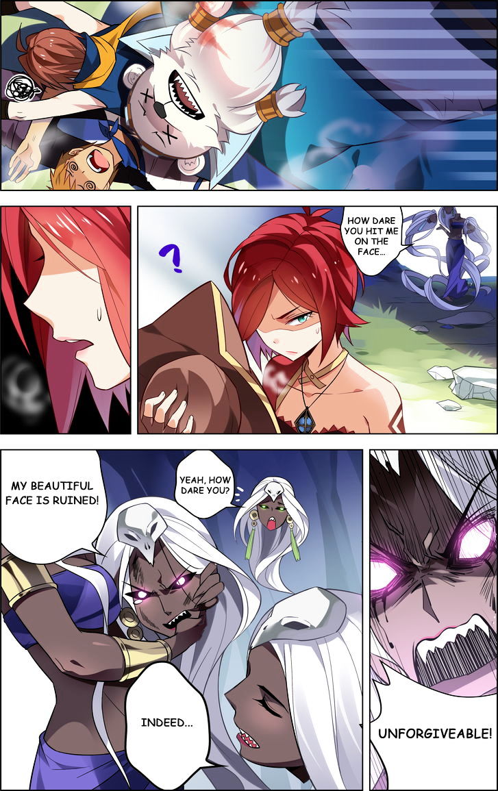 Light vs Shadow Chapter 20 page 8 - Chapter 20 : Triple Head Banshee