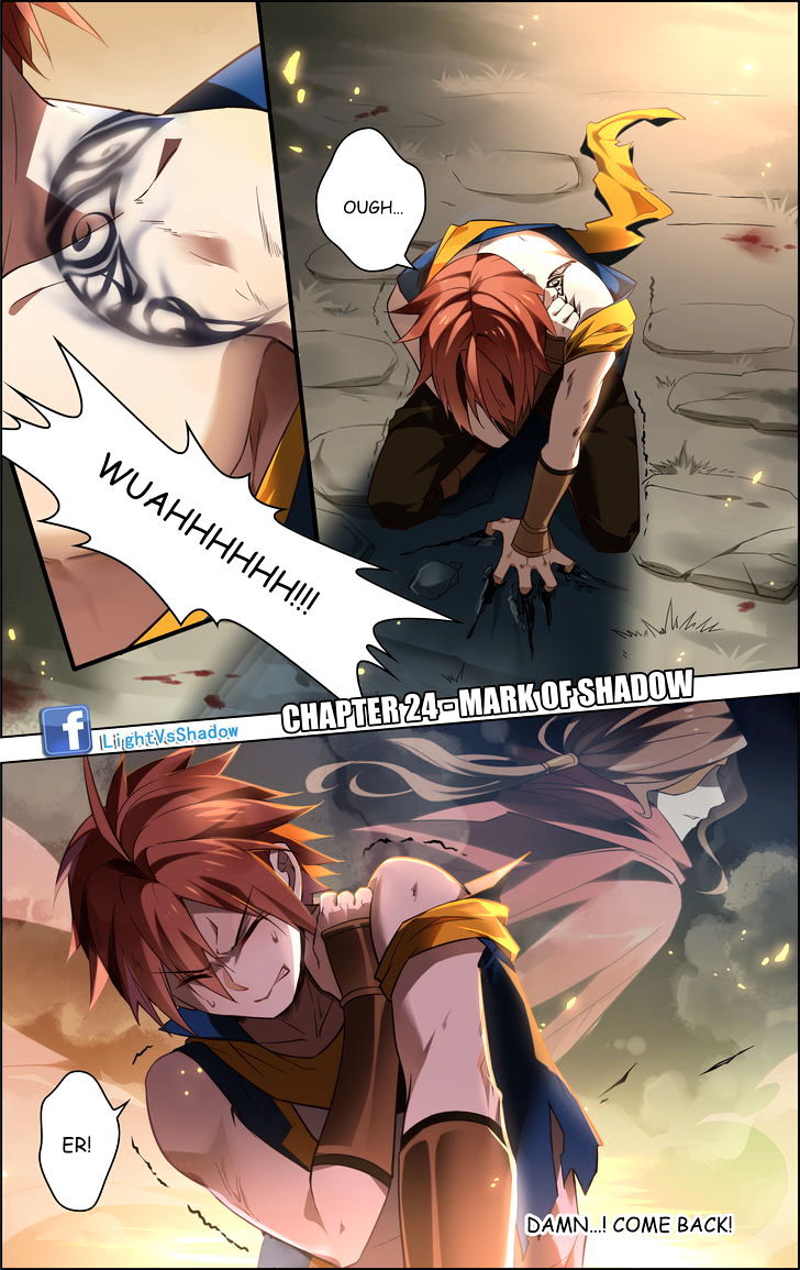 Light vs Shadow Chapter 24 page 1 - Chapter 24 : Mark of Shadow