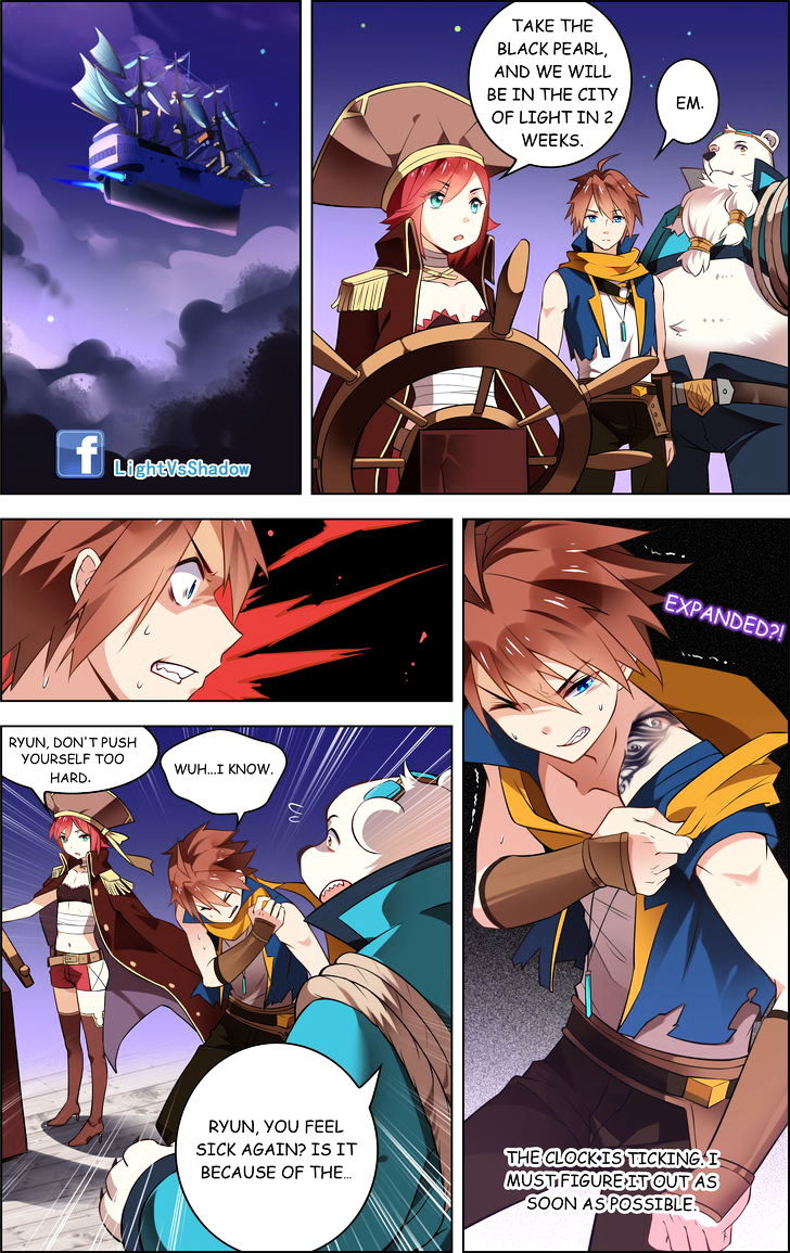 Light vs Shadow Chapter 25 page 12 - Chapter 25 : Set Sail Again