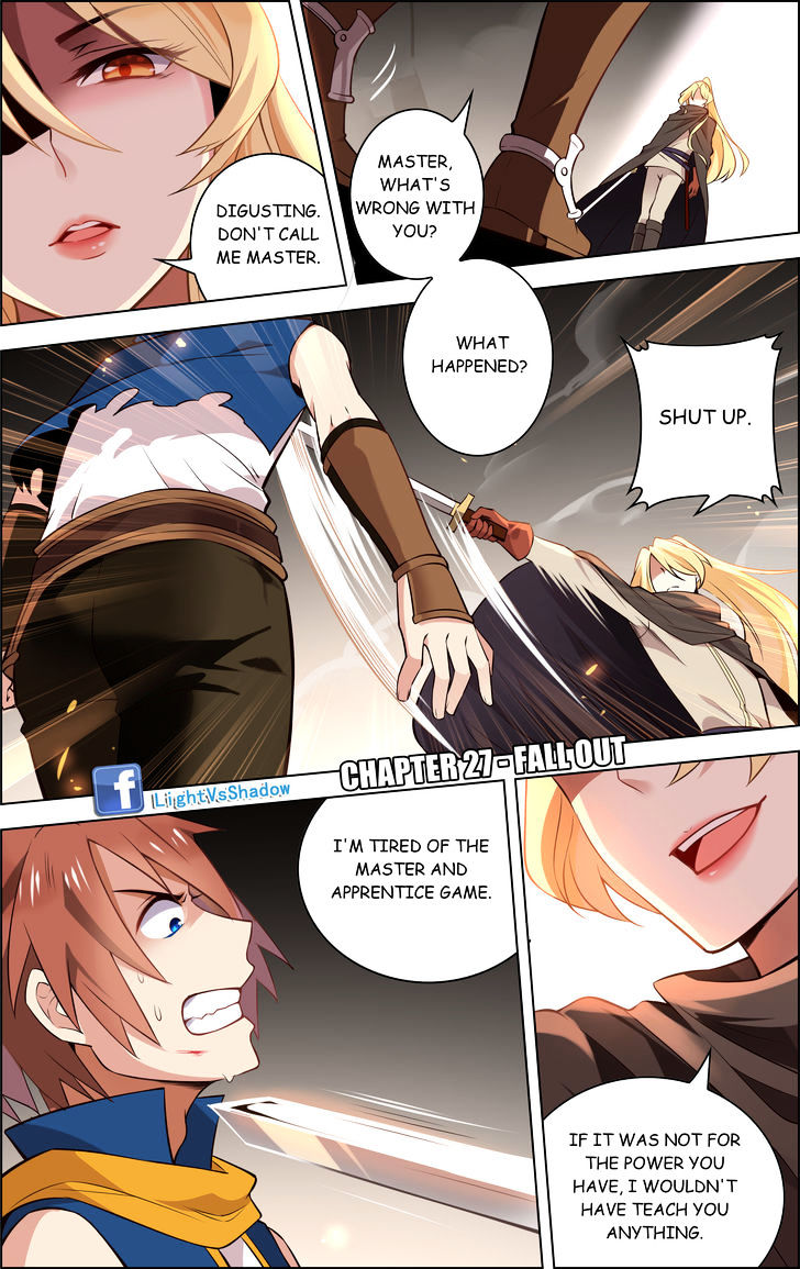 Light vs Shadow Chapter 27 page 1 - Chapter 27 : Fall Out