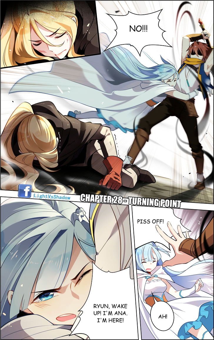 Light vs Shadow Chapter 28 page 1 - Chapter 28 : Turning Point