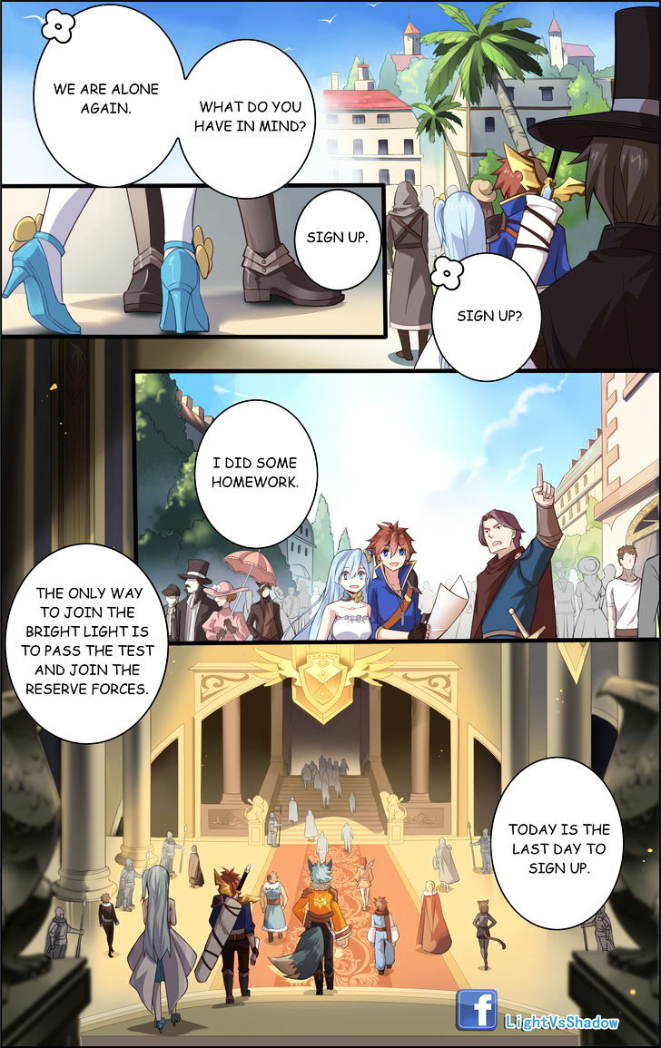 Light vs Shadow Chapter 39 page 12 - Chapter 39 : Goodbye Friends