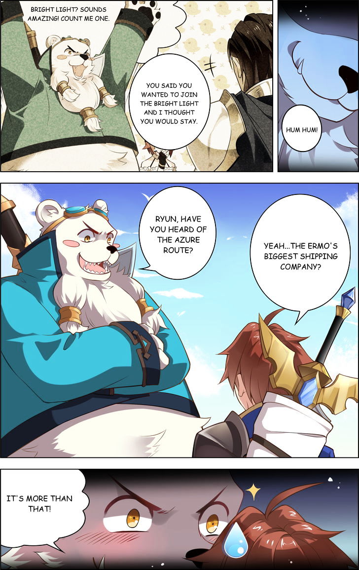Light vs Shadow Chapter 39 page 3 - Chapter 39 : Goodbye Friends
