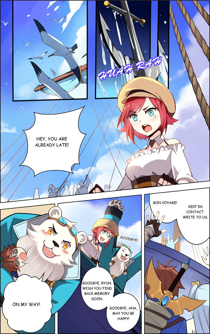 Light vs Shadow Chapter 39 page 8 - Chapter 39 : Goodbye Friends