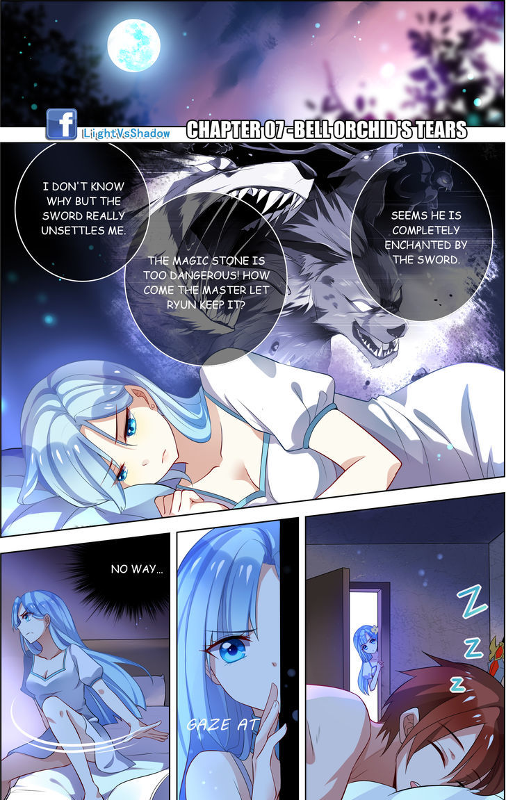 Light vs Shadow Chapter 7 page 1 - Chapter 7 : Bell Orchid‘s Tears