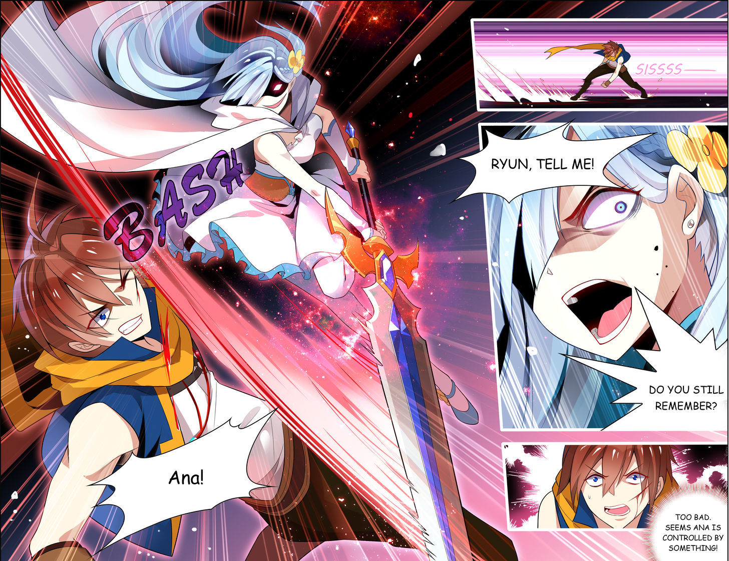 Light vs Shadow Chapter 7 page 8 - Chapter 7 : Bell Orchid‘s Tears