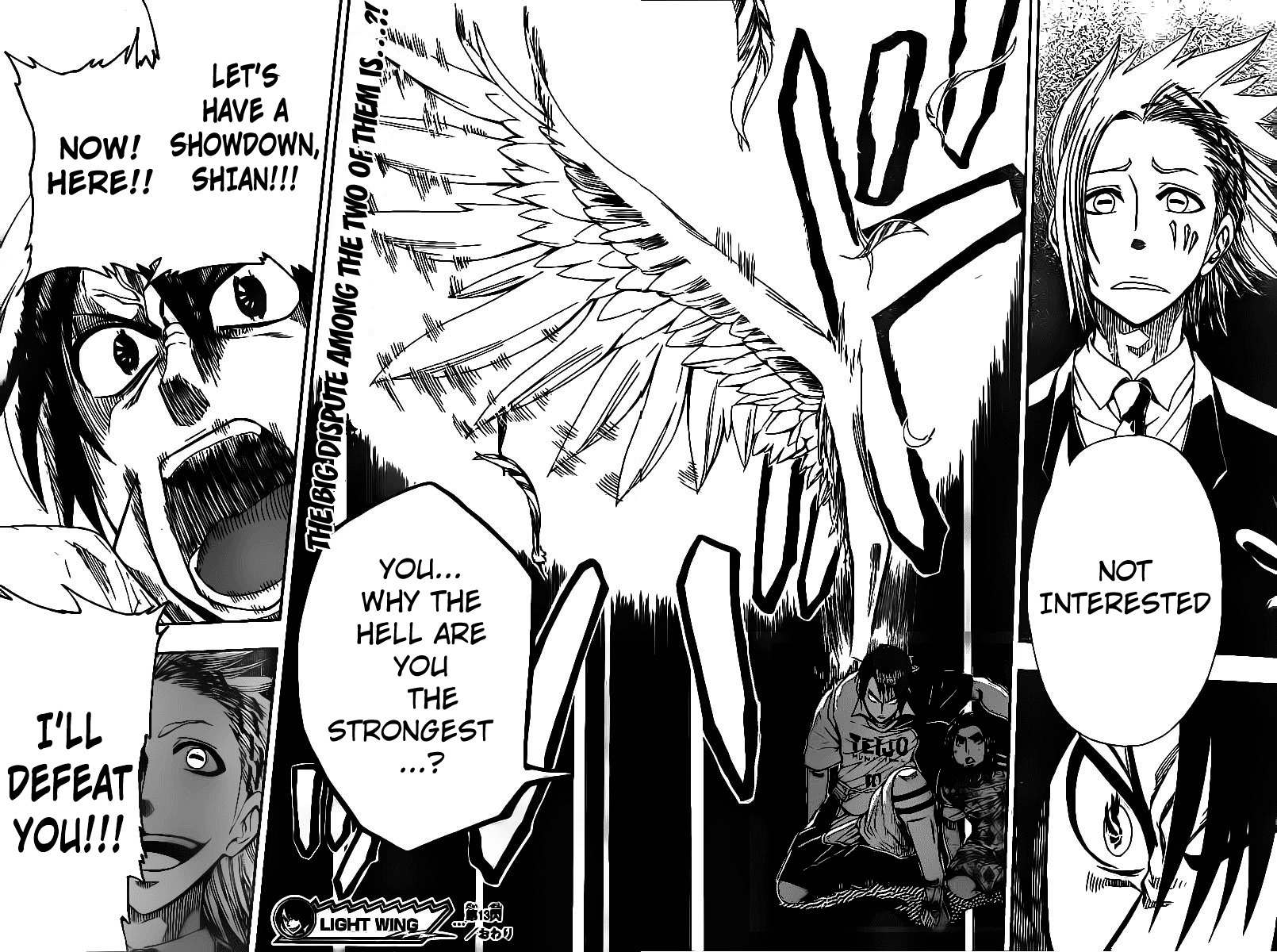 Light Wing Chapter 13 page 18 - Chapter 13: Long Time No See, Death