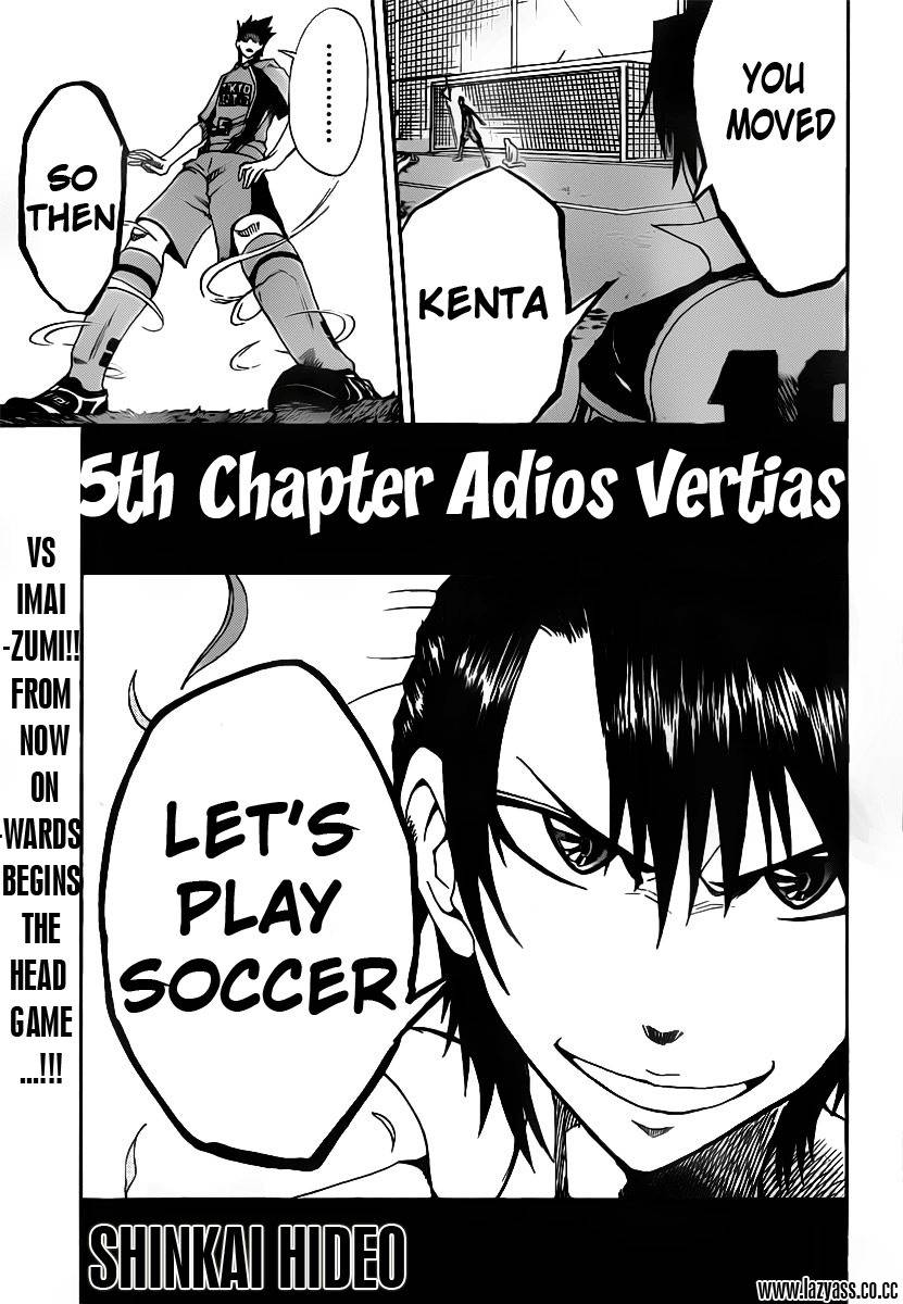 Light Wing Chapter 5 page 3 - Chapter 5: Adios Vertias vs Imaizumi!!